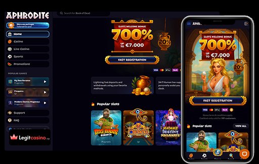 Meilleur aphrodite casino bonus à France